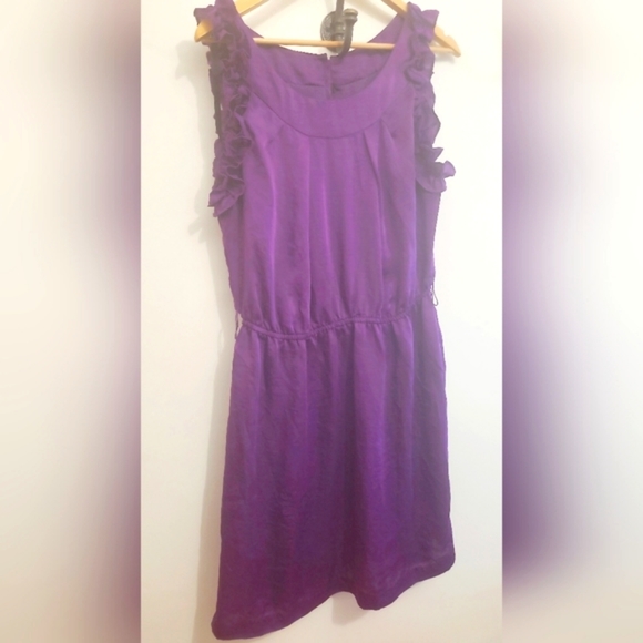 Bisou Bisou Plum/Purple Sleeveless Dress - Size 12 - Picture 1 of 6
